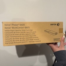 Xerox Printer Ink Toner Cartridge Sealed phaser 6600 Work Centre 6605 set of 3 picture