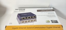 NetGear  ProSafe Plus (GS105E) 5-Ports External Ethernet Switch-Silver picture