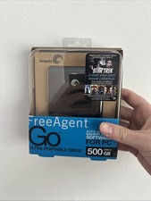 Seagate FreeAgent Go 500GB USB 2.0 External Hard Drive – Black picture