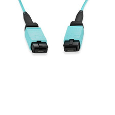 MTP Fiber Optic Trunk Cable Type B OM4 50/125 Multi-Mode 20 Meter 20M picture