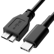 ITD ITANDA USB 3.0 Micro Cable,6FT High Speed Hard Drive Cable, Micro B to USB C picture