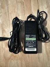Genuine AC Power Supply Adapter Sony VGP-AC19V27 76W 19.5V 3.9A OEM w/P.Cord picture