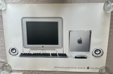 Vintage Apple Power Mac G4 Cube Poster (2000) 36 x 24 - Think Different picture