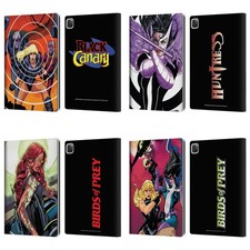 JUSTICE LEAGUE DC COMICS BIRDS OF PREY COMIC ART LEATHER BOOK CASE APPLE iPAD picture