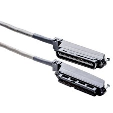 25 Pair Telco Amphenol CAT3 Trunk Cable 50-Pin Male to Female PBX AMP RJ21 10ft picture