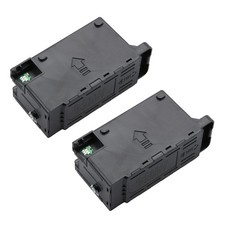 2 X C9345 Maintenance Box For Epson Printer Waste Ink Pad Replacement Parts New picture