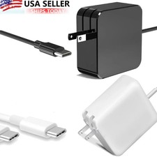 Laptop Charger 96W/87W USB-C AC Adapter Type-C for MacBook Pro 61W 45W(Black,WH) picture