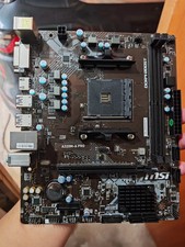MSI A320M-A PRO AM4 MATX Motherboard DDR4 M.2 HDMI DVI Ryzen 1/2/3/4000G/5000 picture