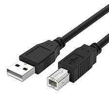 Storel Printer Cable USB Cord 10 Feet Compatible with 10 feet, Black picture