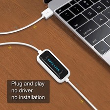 High Speed USB Pc to Pc Online Share Sync Link Net Direct Data File Transfer USA picture