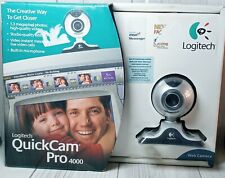 Logitech Quick Cam Pro 4000 & Microphone 1.3 Mega Pixel NEW Open Package  picture