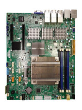 Supermicro X10SLH-N6-ST031 Motherboard mATX DDR3 Quad NIC TPM Chips + Heatsink picture