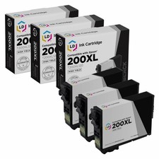 LD 3PK Replacement Black Ink for Epson 200 XL 200XL T200XL120 XP-200 XP-300 picture