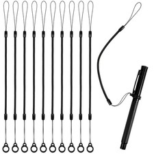 10 Pcs Elastic Pen Lanyard Tether Retractable Leash for Stylus Clipboard picture