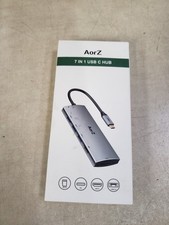 AorZ USB-C 7-in-1  Hub Docking Station for Tablet/PC/Phone New Open Box picture