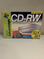 Micro Advantage 52x32x52x CD-RW Rewriteable Drive E-IDE * NEW In Box picture