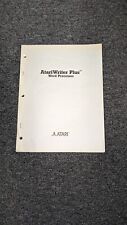 Vintage 1985 Atari Writer Plus Word Processor Manual Guide RARE picture