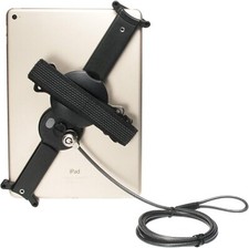 CTA Digital Adjustable Anti-Theft Security Grip with Hand Strap for iPad Pro and picture