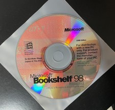 Microsoft Bookshelf 1998 Edition Reference Library CD-rom picture