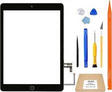 for iPad 5 (5th Generation 2017 Released) Glass Screen Replacement A1822 A182... picture