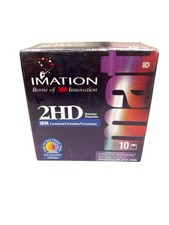 Genuine Imation IBM Formatted 2HD 1.44 Diskettes (10 Pack) picture