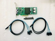 SuperMicro AOC-S2308L-L8i 8 Ports IT Mode PCIe 6Gb/s + 2* SFF8087 SATA Cable US picture