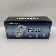 TRENDnet TPL-331EP Powerline 200Mbps AV PoE+ Adapter Open Box picture