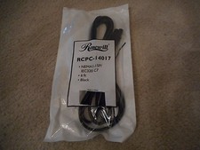 NEVER USED Rosewill RCPC-14017 AWG 2-Slot Laptop AC Power Cord/Cable 6 ft Black picture
