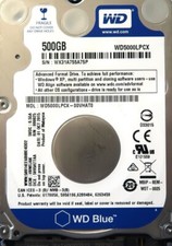 WD WD5000LPCX-00VHAT0 (See description for DCMs & Exact details) 2.5