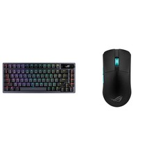 ASUS ROG Azoth 75 Wireless DIY Custom Gaming Keyboard, OLED Display, Black picture