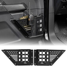 Front Door Storage Pockets Box with Ford Bronco 2021-2026, Molle Panel Storag... picture
