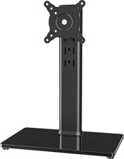 Single LCD Computer Monitor Free-Standing Desk Stand Mount Riser 13 inch to 32 picture