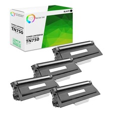 TCT 4PK TN750 High Yield Compatible Toner For Brother MFC 8710dw HL 5470dw DCP picture