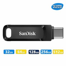 SanDisk Flash Drive Ultra Dual Go USB Type-A & Type-C 64GB 128GB 256GB 512GB lot picture
