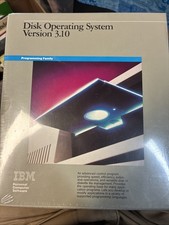 Vintage IBM Disk Operating System DOS Version 3.10 6024211 1985 SEALED picture