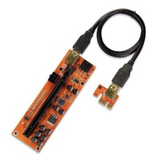 AAAwave PCIE Riser VER 011 PRO 1x to 16x Graphic Extension for GPU Mining Usb 3 picture