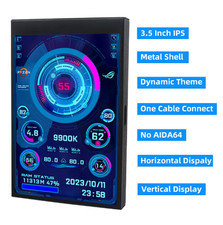 TURZX 3.5/5 Inch IPS USB Secondary Display CPU GPU RAM Monitor Windows picture