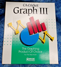 CA-Cricket Graph III for Windows, Computer Associates 1991, Demo Copy, SEALED picture
