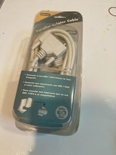 FELLOWES 10' BI-DIRECTIONAL PRINTER CABLE P/N 99567 DB25M picture