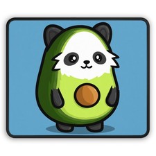 Avocado Panda Gaming Mouse Pad | Cute Kawaii Avocado Panda picture