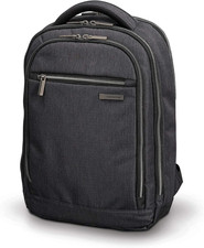 Modern Utility Mini Laptop Backpack, Charcoal Heather, One Size picture