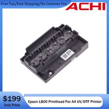 Original EPSON L800 Print Nozzle Print Head for ACHI A4 UV Printer 100%Brand New picture