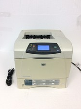 HP LaserJet 4350DTN Monochrome Laser Printer Duplex 96MB w/ Toner, For Parts picture