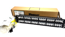 Panduit CP48WSBLY 2U 48-Port Mini-Com Keystone Patch Panel w/ Strain Relief picture