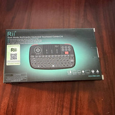 Rii i4 Dual Mode Multimedia Keyboard Touchpad Combo - Brand New picture