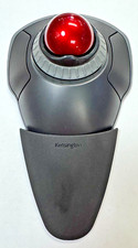 Kensington Orbit Wireless Trackball with Scroll Ring Black & Red K70992 picture