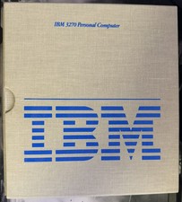 1985 IBM 3270 PC AT Guide To Operations Manual Binder 6168570 4 Floppy Disks picture