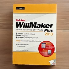 Quicken WillMaker Estate Planning Software Plus 2013 Windows-New Sealed picture