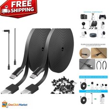 Universal 20FT USB A to C Extension Cable for All Indoor Security Cameras picture