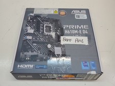 ASUS Prime H610M-A D4-CSM LGA 1700 Micro-ATX Commercial UNTESTED PARTS/REPAIRS picture